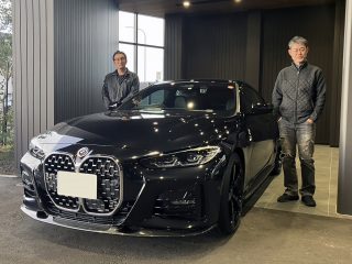 23y BMW 420iクーペ Mスポーツ ブラックサファイア